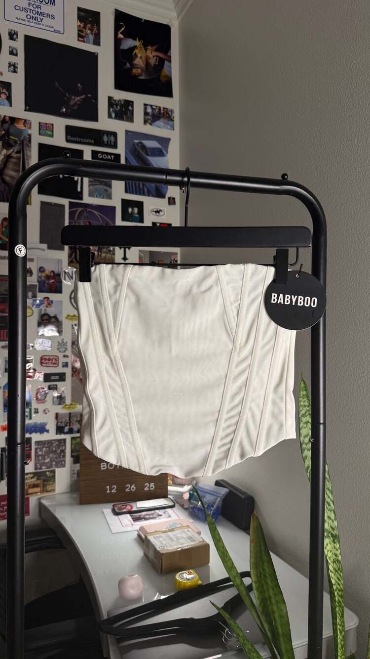 Babyboo Cami Corset White Size S